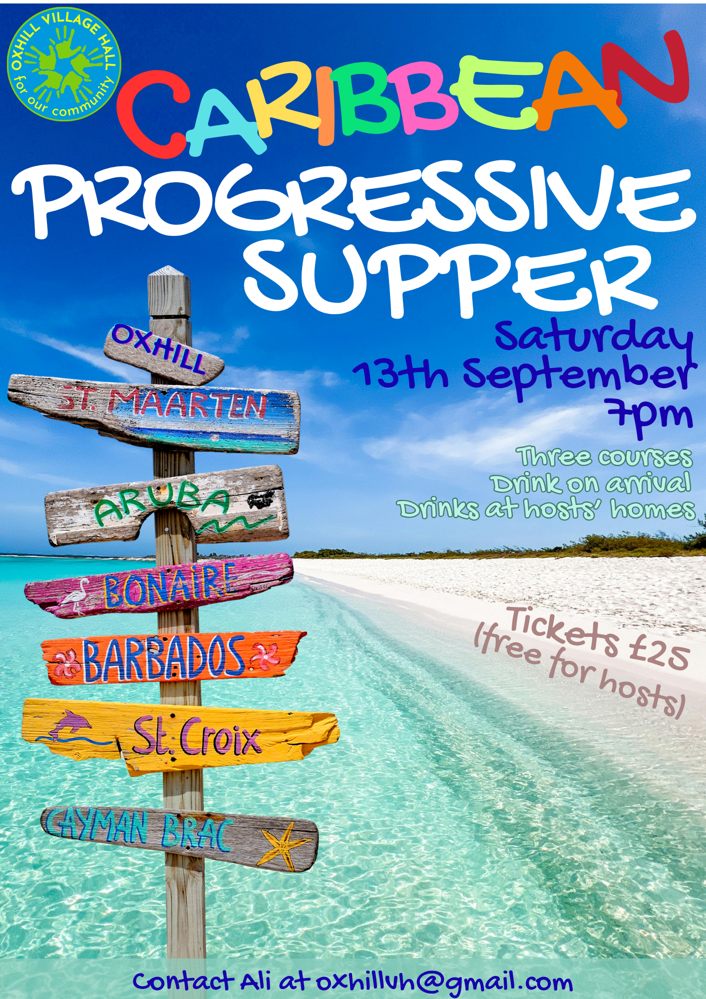 This year's Progressive Supper